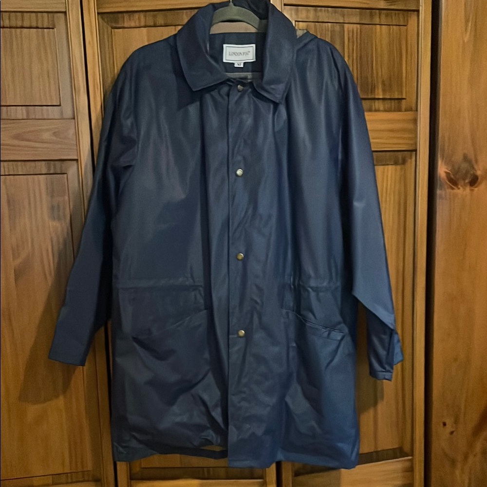 London Fog Blue Rsincoat